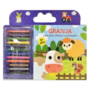 Libro Para Colorear y Actividades – Granja