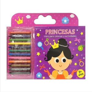 Libro Para Colorear y Actividades – Princesas