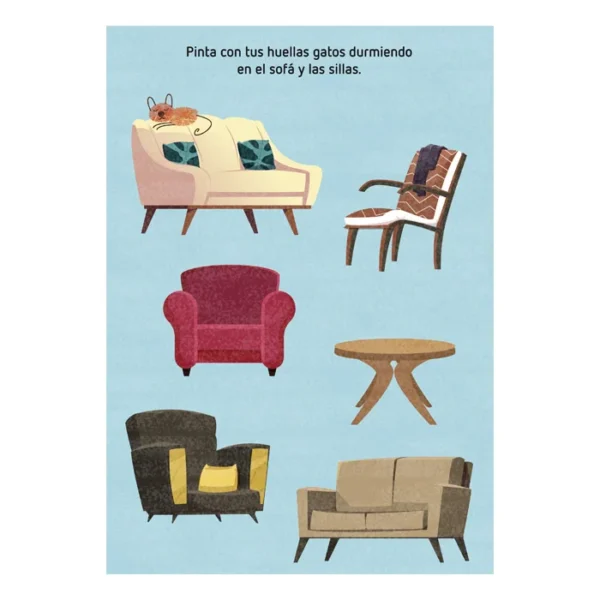 Gatos y Perros – Pinta con huellas - Imagen 4