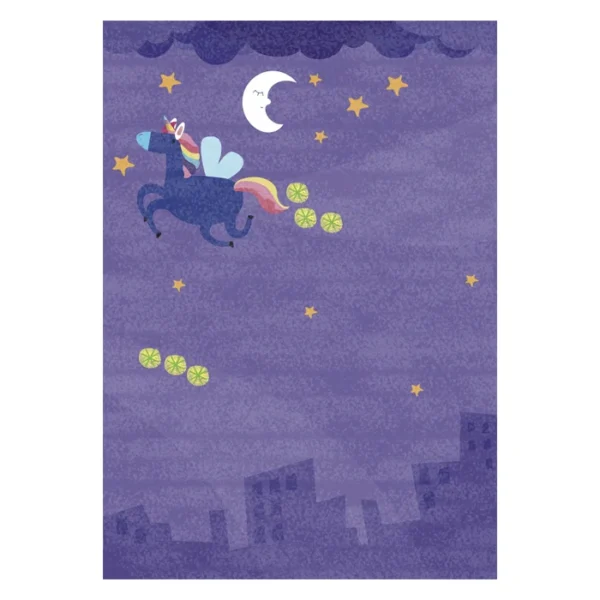 Unicornios – Pinta con huellas - Imagen 2