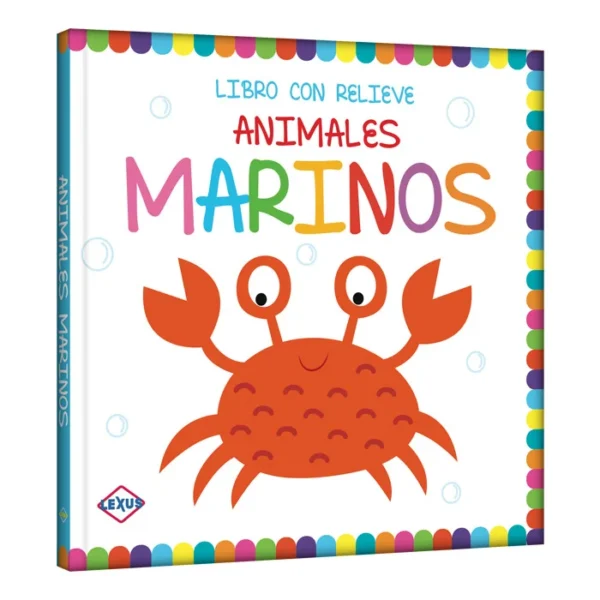 Animales Marinos – Libro con Relieve