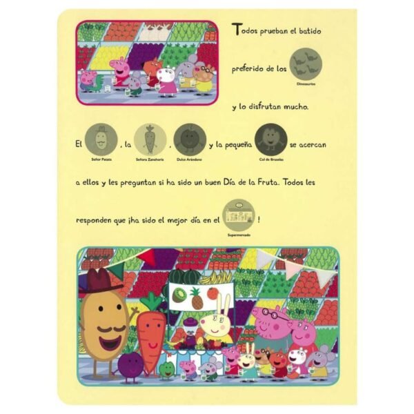 Peppa Pig: Mi Fruta Preferida – Stickers Disney - Imagen 4