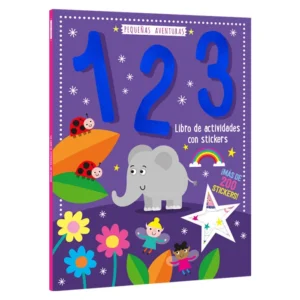 1 2 3 Libro de Actividades con Stickers