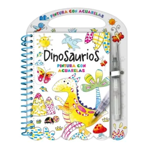 Dinosaurios Pintura con Acuarelas
