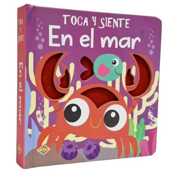 Toca y Siente En El Mar - Lexus Editores Ecuador - Lexus Kids