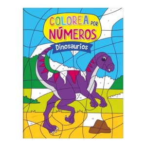 Colorea por Números – Dinosaurios