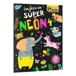 Colorea en Super Neón 4